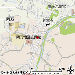 兵庫県南あわじ市阿万下町439周辺の地図