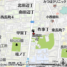 和歌山県和歌山市作事丁15周辺の地図