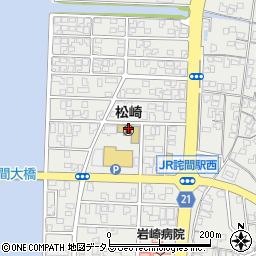 三豊市立松崎保育所周辺の地図