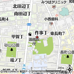 和歌山県和歌山市作事丁22周辺の地図