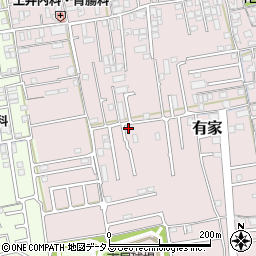 和歌山県和歌山市有家281-3周辺の地図