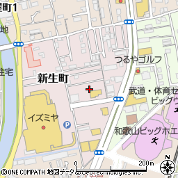サイクルベースあさひ和歌山店周辺の地図