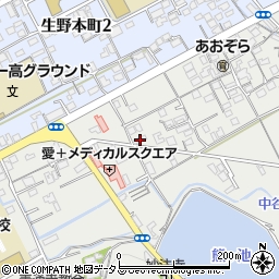 香川県善通寺市生野町1657周辺の地図