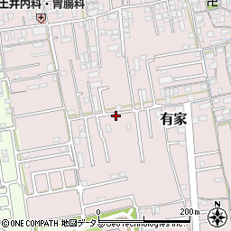 和歌山県和歌山市有家285周辺の地図