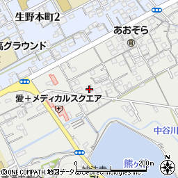 香川県善通寺市生野町1643周辺の地図