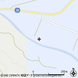 下関市豊田町大河内浄化センター周辺の地図