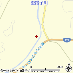 山口県下関市豊田町大字杢路子山周辺の地図