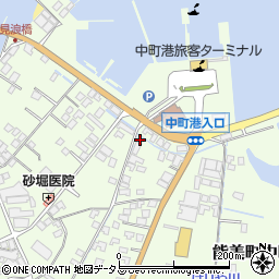 広島県江田島市能美町中町4860周辺の地図