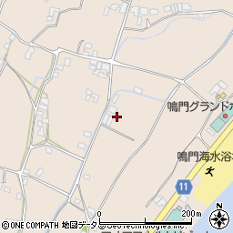 徳島県鳴門市鳴門町土佐泊浦大毛67-1周辺の地図