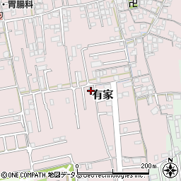 和歌山県和歌山市有家290-4周辺の地図