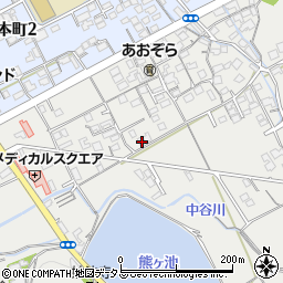 香川県善通寺市生野町1592周辺の地図