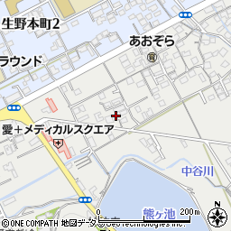 香川県善通寺市生野町1640周辺の地図