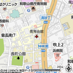 和歌山県教職員共済会周辺の地図