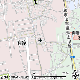 和歌山県和歌山市有家7周辺の地図