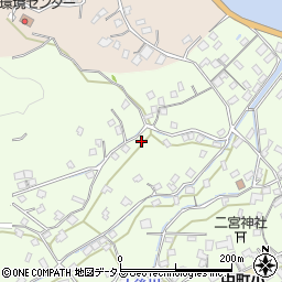 広島県江田島市能美町中町1452周辺の地図