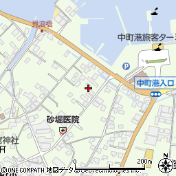 広島県江田島市能美町中町4924周辺の地図