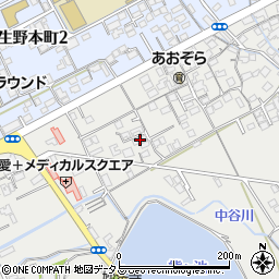 香川県善通寺市生野町1637周辺の地図