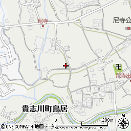 和歌山県紀の川市貴志川町鳥居2周辺の地図