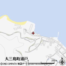 愛媛県今治市大三島町浦戸1527周辺の地図