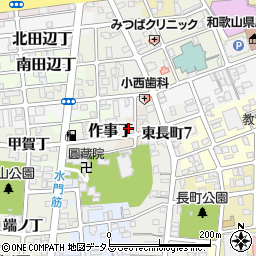 和歌山県和歌山市尾崎丁10周辺の地図