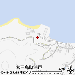 愛媛県今治市大三島町浦戸1538周辺の地図