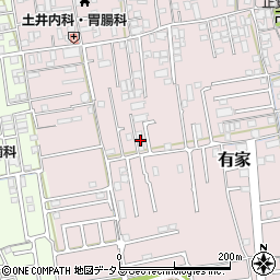和歌山県和歌山市有家209周辺の地図