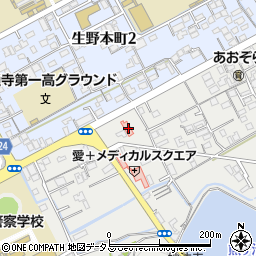 香川県善通寺市生野町1860周辺の地図