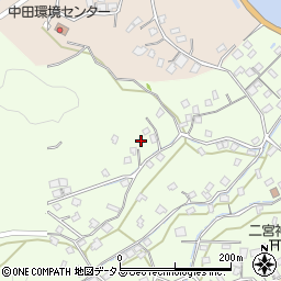 広島県江田島市能美町中町879周辺の地図