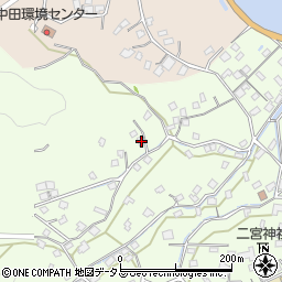 広島県江田島市能美町中町878周辺の地図