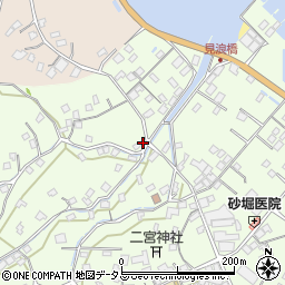 広島県江田島市能美町中町857-1周辺の地図