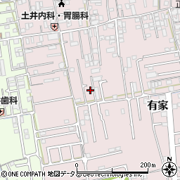 和歌山県和歌山市有家211周辺の地図