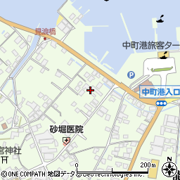 広島県江田島市能美町中町4923周辺の地図