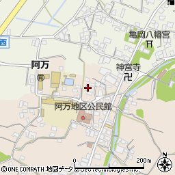 兵庫県南あわじ市阿万下町17周辺の地図