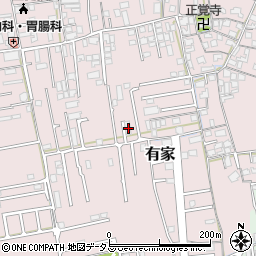 和歌山県和歌山市有家204-5周辺の地図