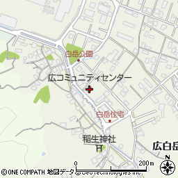 呉市広会館周辺の地図