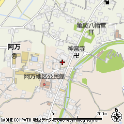 兵庫県南あわじ市阿万下町6周辺の地図