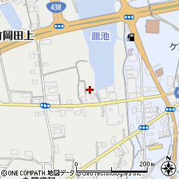 香川県丸亀市綾歌町岡田上1582-3周辺の地図