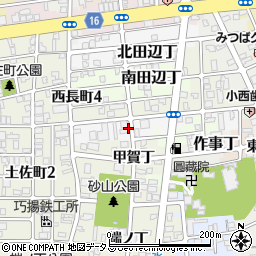 和歌山県和歌山市湊通丁南周辺の地図