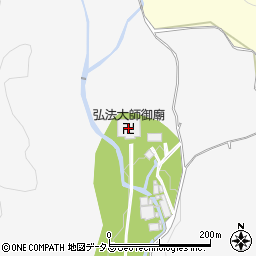 弘法大師御廟周辺の地図