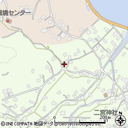 広島県江田島市能美町中町875-2周辺の地図