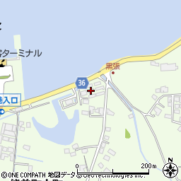 広島県江田島市能美町中町4736周辺の地図
