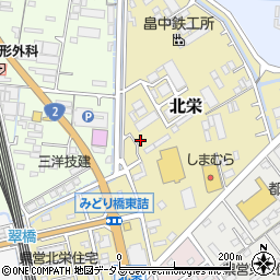 広島県大竹市北栄18-19周辺の地図