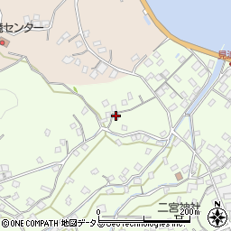 広島県江田島市能美町中町867-2周辺の地図