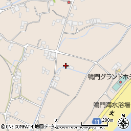 徳島県鳴門市鳴門町土佐泊浦大毛72-2周辺の地図