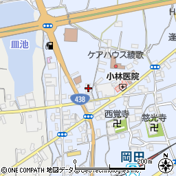 香川県丸亀市綾歌町岡田下507周辺の地図