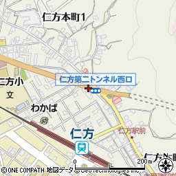 汐込川周辺の地図