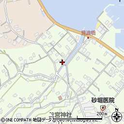 広島県江田島市能美町中町856周辺の地図