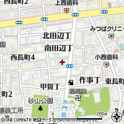 和歌山県和歌山市湊通丁北周辺の地図