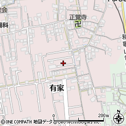 和歌山県和歌山市有家190-10周辺の地図