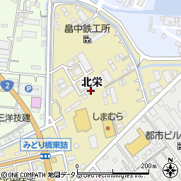 広島県大竹市北栄16-2周辺の地図